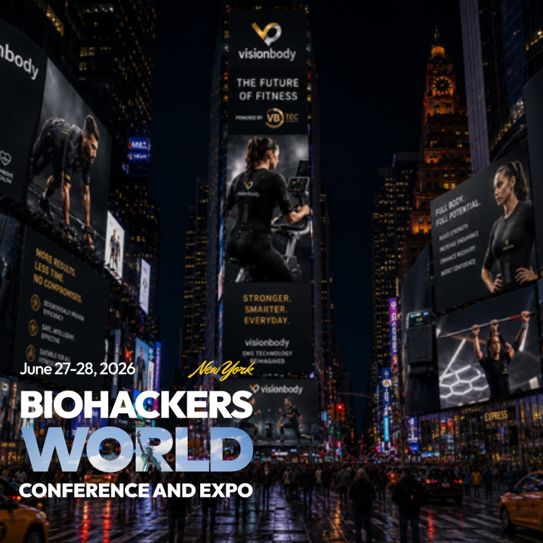 Visionbody auf der Biohackers World New York 2026